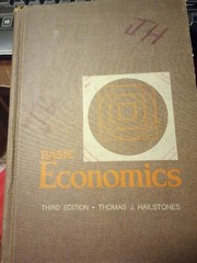 Basic Economics by Thomas J. Hailstones – 3rd Edition – 1968 – L5