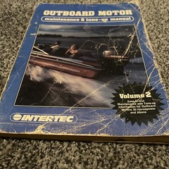 Outboard Motor Maintenance and Tune-Up Manual Paperback Intertec