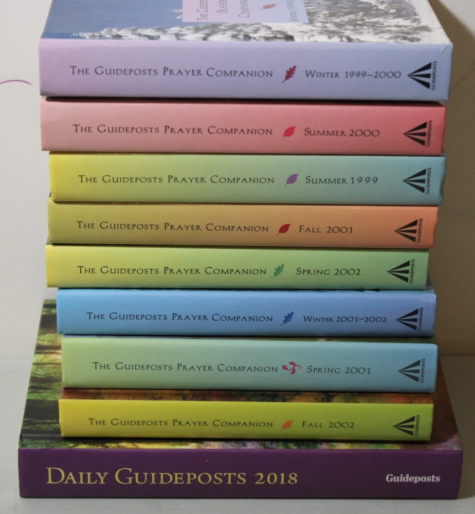 LOT Guideposts Prayer Companion Spring Summer Winter Fall 1999-2002 + Daily 2018