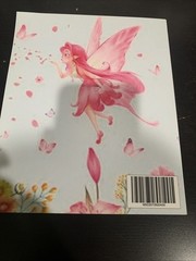 Blank Lined Writing Journal for Girls with Flowers