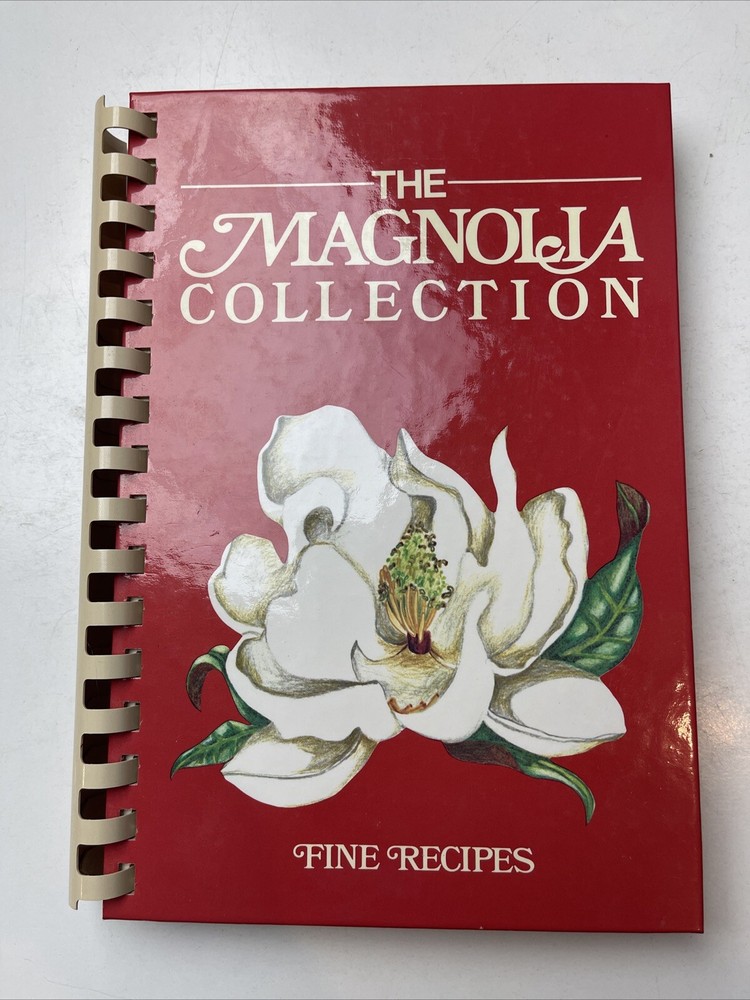 The Magnolia Collection Fine Recipes Binder Cookbook, Signed by Gene Westbrook