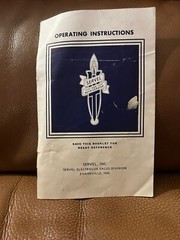 Servel Electrolux Refrigerator K-500 Operating Instructions Booklet Book