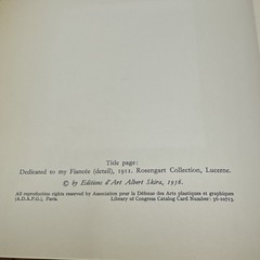 CHAGALL Study by SKIRA Art Library 1956 includes Prints/Plates 222 Pages – HC