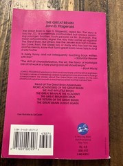 Yearling Ser.: The Great Brain by John D. Fitzgerald (1972, Digest Paperback)