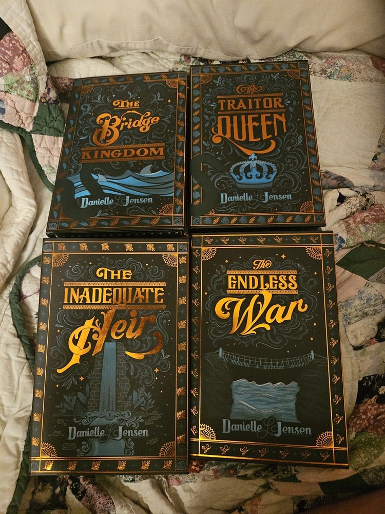 Bookish Box Signed Special Edition Of The Bridge Kingdom Books 1-4