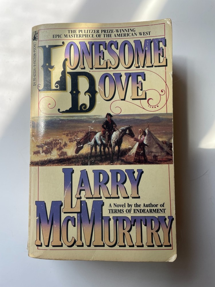 Lonesome Dove Larry McMurtry 1986 Pocket Books Printing Paperback Western VG