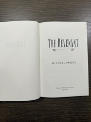 The Revenant :A Novel of Revenge by Michael Punke (2002, Hardcover) 1st Edition!