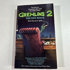 Gremlins 2: The New Batch By David Bischoff First Printing 1990 Mass Market PB