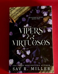 Vipers & Virtuosos Deluxe Edition by Sav R. Miller Monsters & Muses Signed