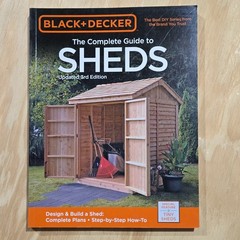 Black and Decker Complete Guide to Sheds Updated 3rd Ed Trade Paperback