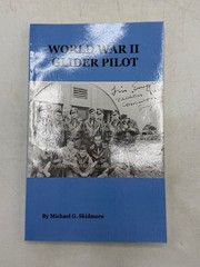 WWII Glider Pilot Michael G. Skidmore 2009 Biography Blurb Military Aviation