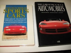 2001 The Great Book of Automobiles 630 pages + 1988 Great Sports Car Book