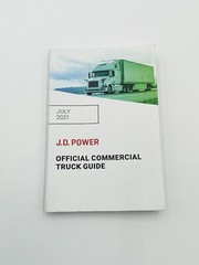 NADA! J.D. Power Official Commercial Truck Guide July 2021