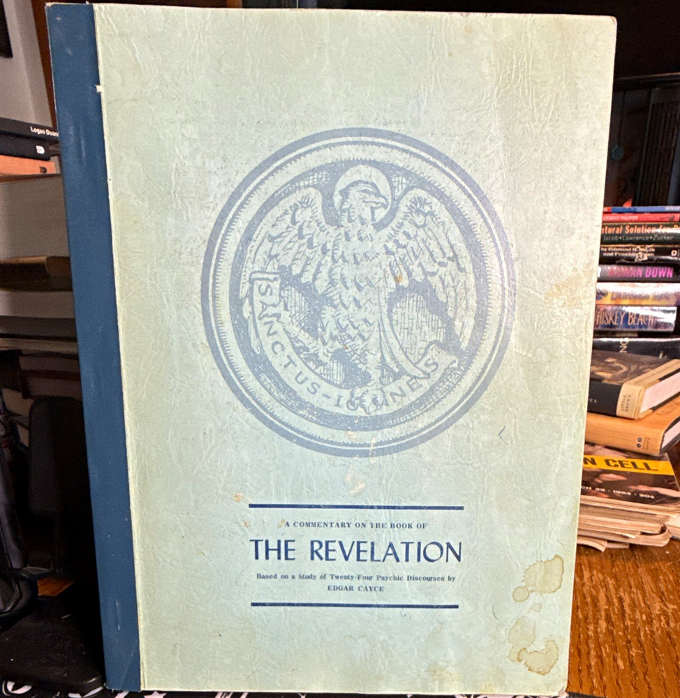 Edgar Cayce Commentary on Book of Revelation HC A.R.E. Press 9th Printing