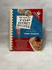 Todd Wilbur Best of Top Secret Recipes Copycat Restaurant Cookbook 490 Pages VG