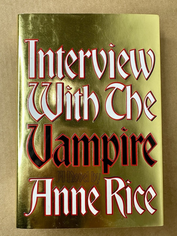 🟠Interview with the Vampire by Anne Rice (1996 Knopf HC w/ DJ)
