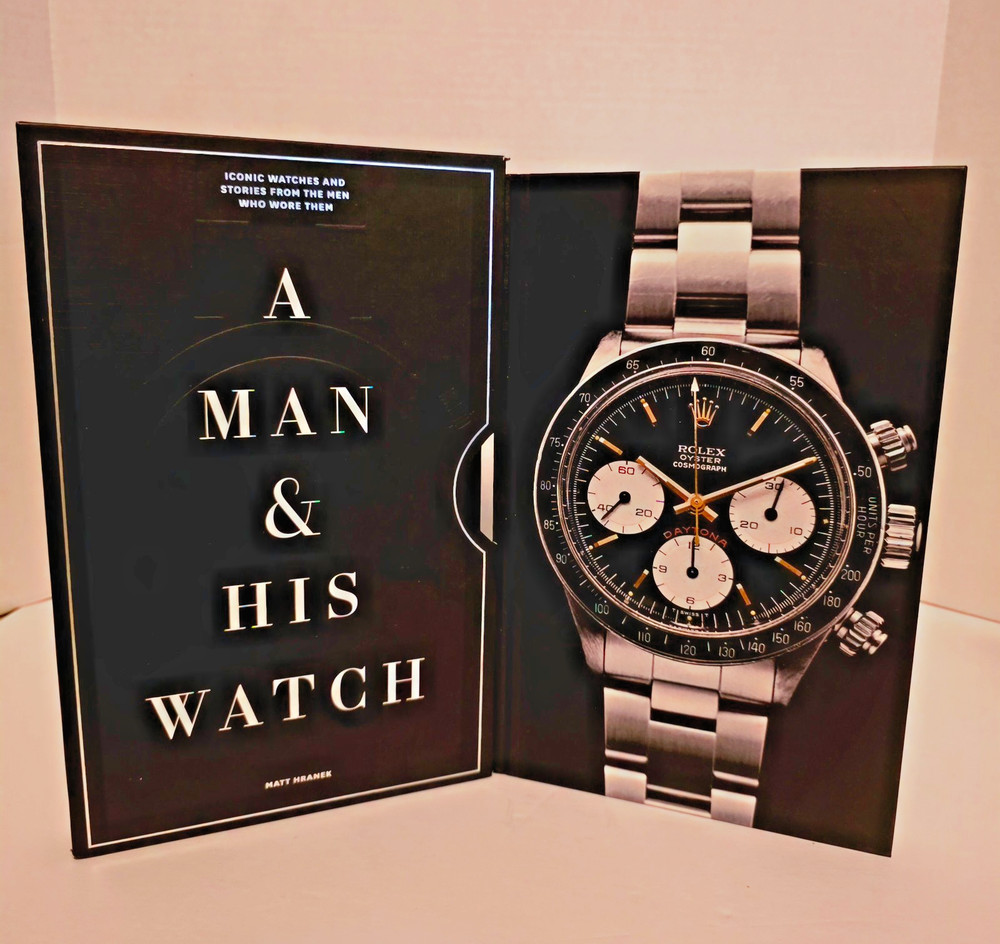 A Man & His Watch Matt Hranek Hardcover Rolex Omega Luxury Watch Book Gift