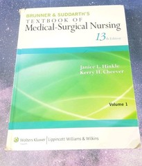 Brunner & Suddarth’s Textbook of Medical-Surgical Nursing, Vol. 1 & 2 Hard Cover
