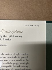 Poetic Home : Designing the Nineteenth-Century Domestic Interior by Stefan…