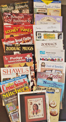 Vintage Cross Stitch & Needlework Pattern Books/Leaflets 1980s–2000s