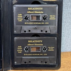 Albert Einstein Relativity Two Cassette Audiobook Read by Julian Lopez Morillas