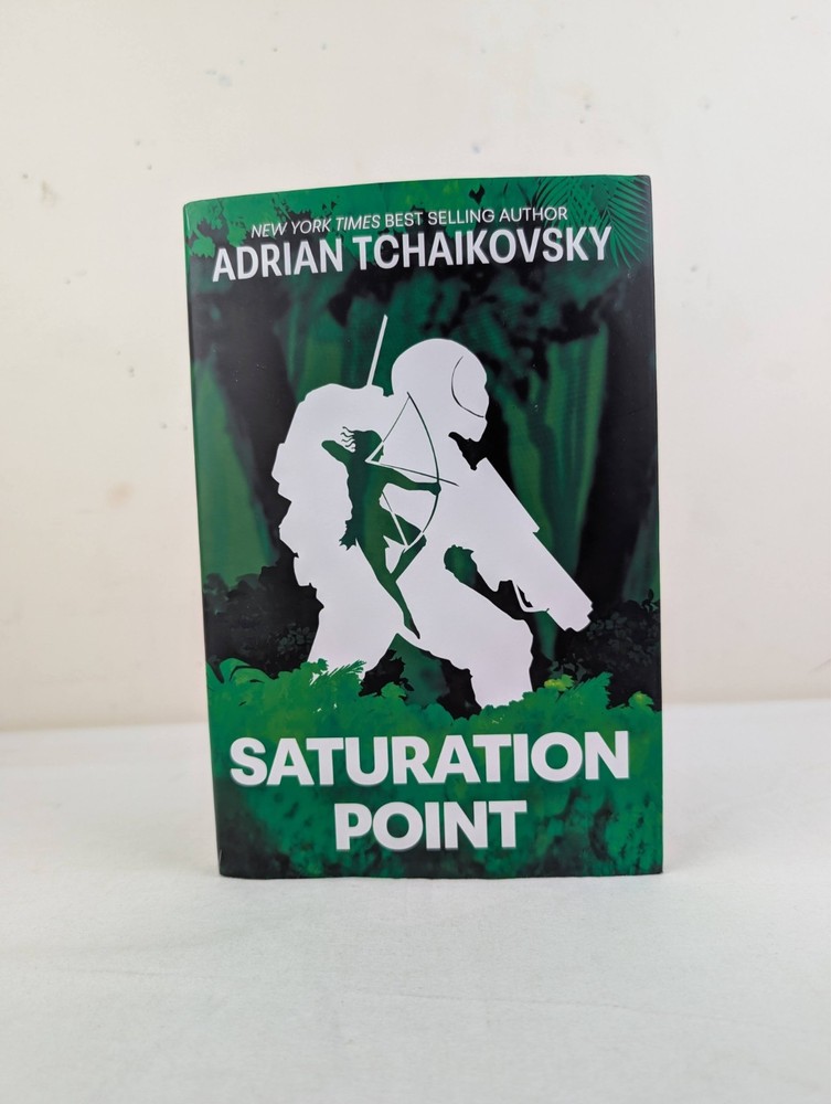 Saturation Point by Adrian Tchaikovsky Signed Limited Edition 2024 Solaris