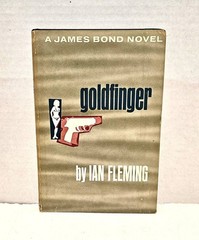 Goldfinger by Ian Fleming 1959 BCE Hardcover 007 James Bond