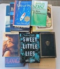 Unsorted Books 70 LBS~Pounds Lot New/ Used ,Hardcover/(DJ)/Paperback/Box 50~80