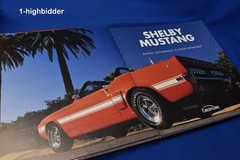Shelby Mustang 1st Edition HCDJ Carol Shelby Ford Leffingwell & Newhardt