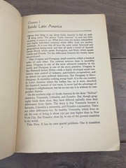 Inside Latin America John Gunther 1941 First Edition Harper & Brothers Travel