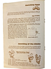 Hatching Manual, Marsh Manufacturing, Inc.