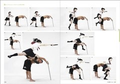 JAPAN Pose book: Real Action Pose Collection 1 Japanese Book