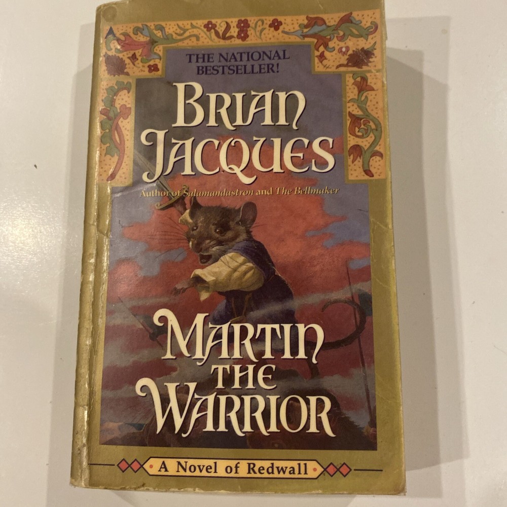 Redwall Martin the Warrior by Brian Jacques (1993) Paperback) Book Vintage