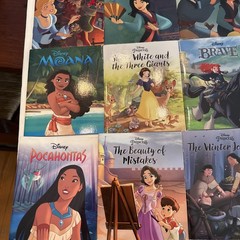 Disney Pixar Princess Theme Christmas Mini Book Lot of 38 Autumn Publishing 2021