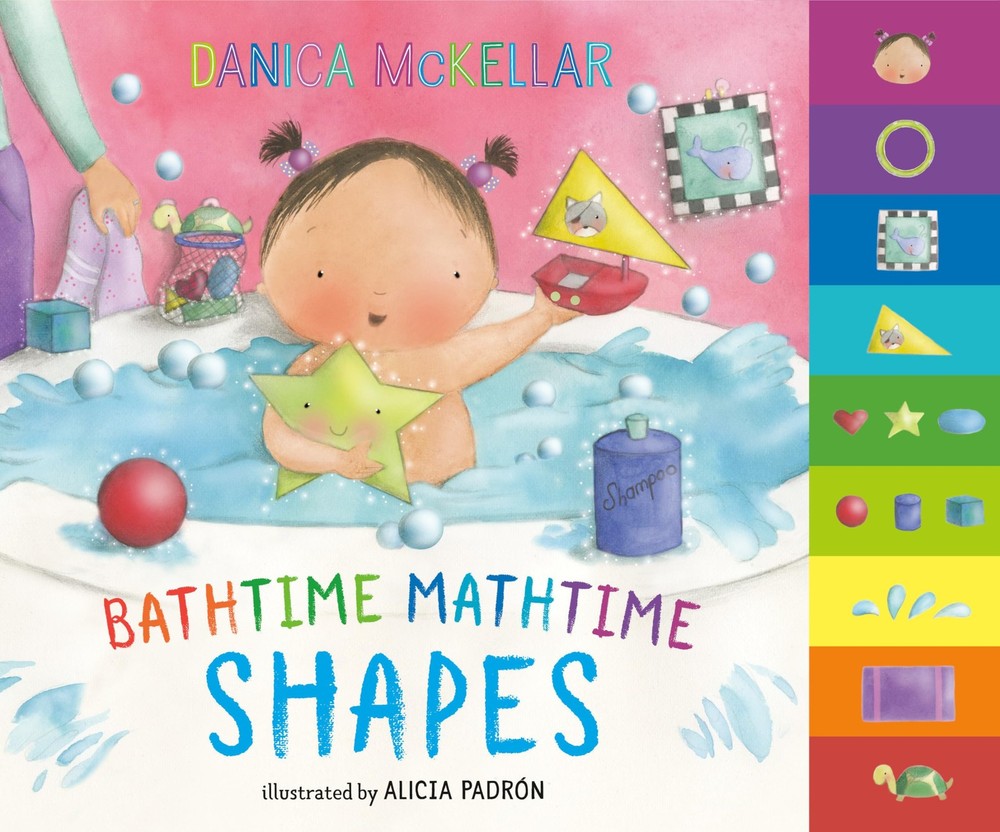 Bathtime Mathtime: Shapes (McKellar Math) – board book Padrón, Alicia|McKel…