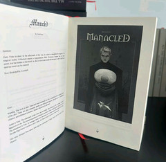 Manacled Hardcover Book | Special Edition Collector Copy | Dark Fantasy Romance