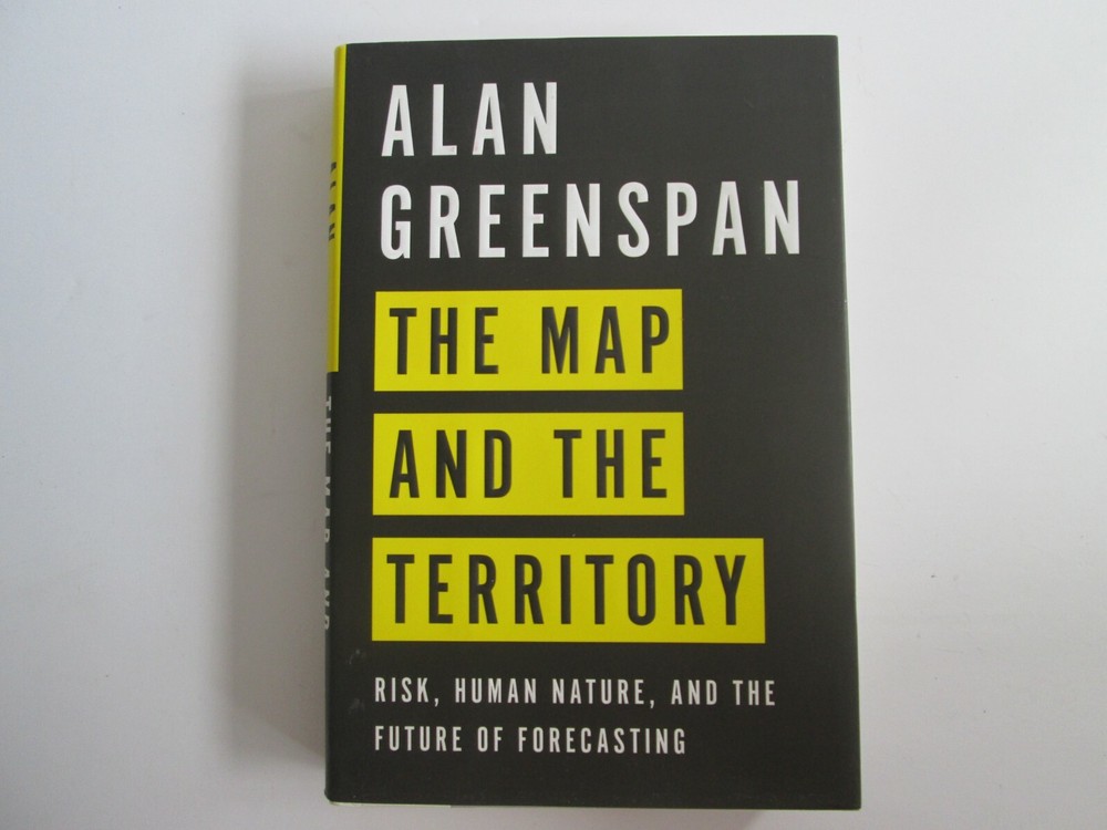 The Map and the Territory by Alan Greenspan HD w/Dust Jacket Risk Human Nature