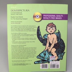 Fantasy Vector Designs Alan Weller Dover Pictura PB CD-ROM Illustrated Green USA
