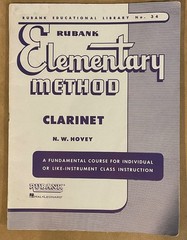 Rubank Elementary Method: Clarinet, (Rubank Educational Library, No. 34)