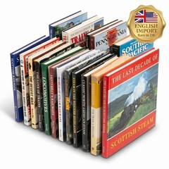 16x Eisenbahn Bücher I Englisch I Steam I Train I Locomotive I History I Paket