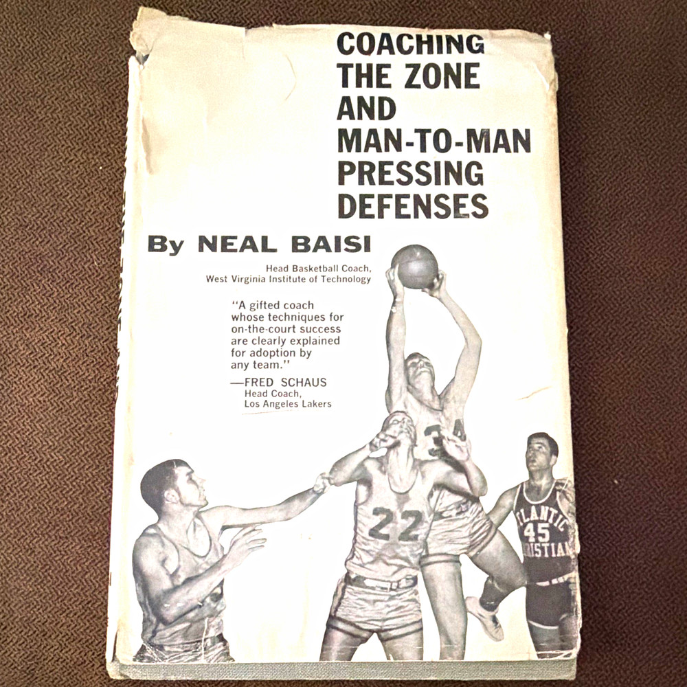 Ed Jucker & Neal Baisi Coaching Pressing Defenses Prentice-Hall 1962 HC