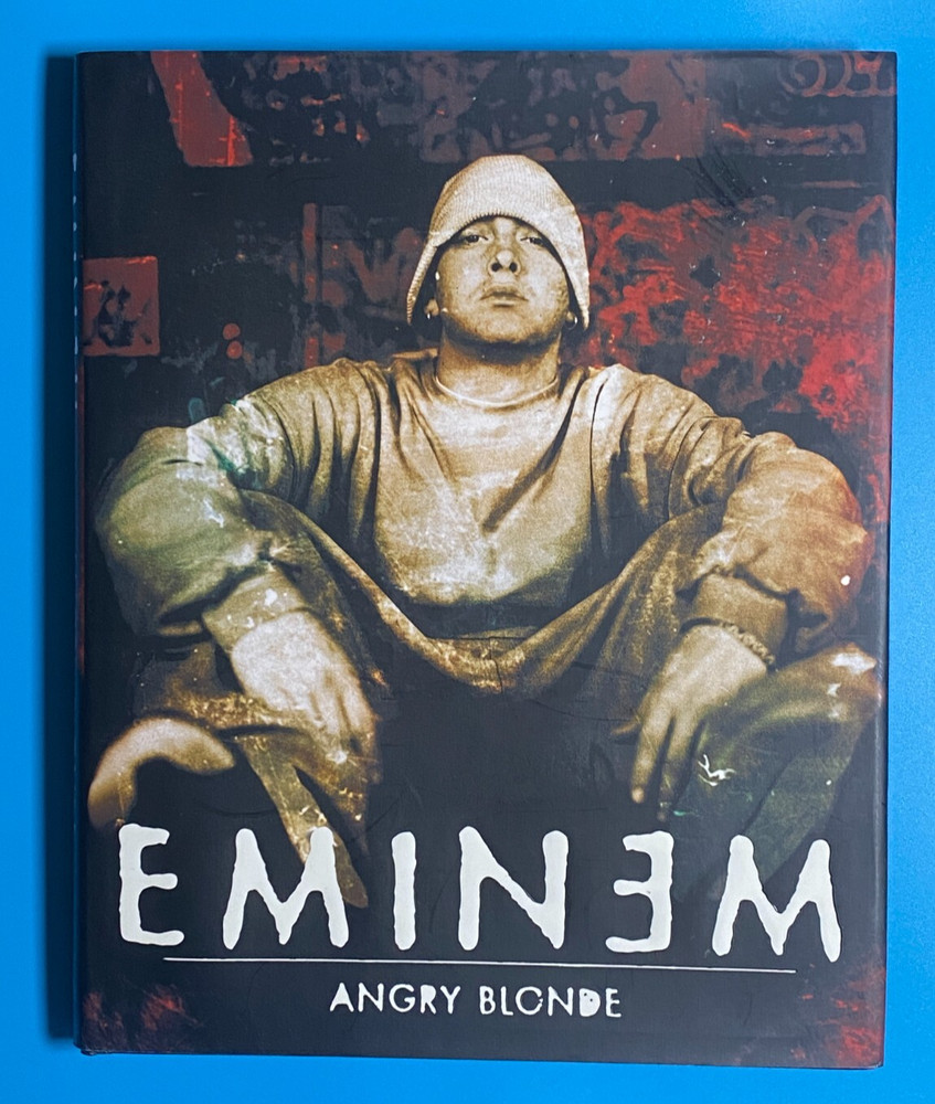 Eminem Angry Blonde Hardcover Book 2000 1st First Edition