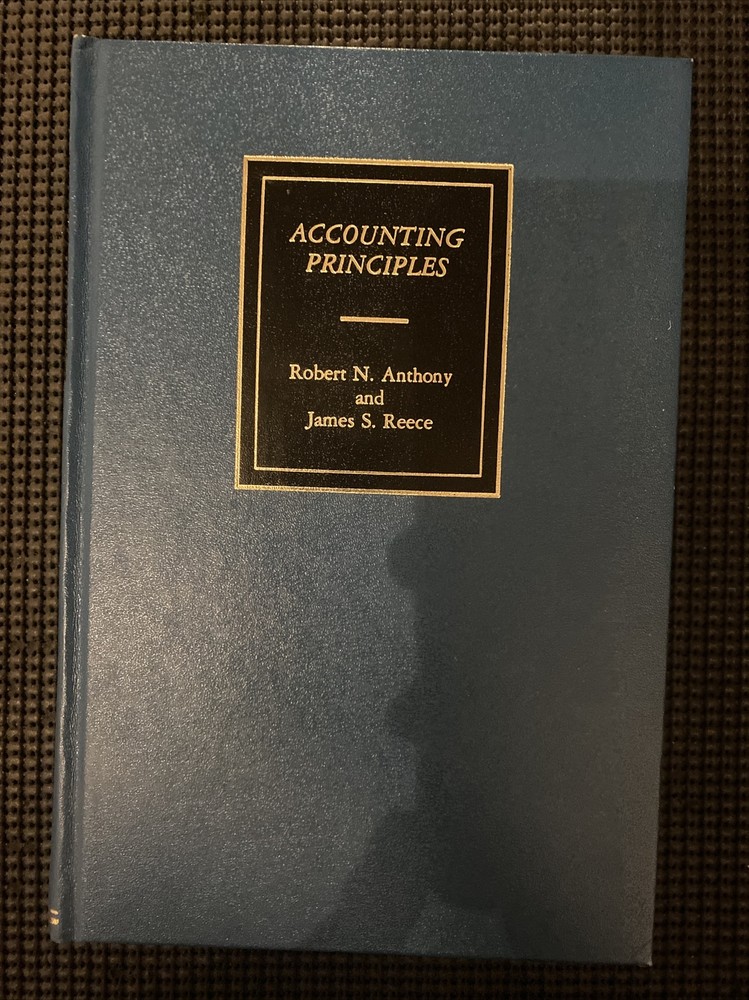 Accounting principles (Willard J. Graham Series In Accounting) 1979 (HC)