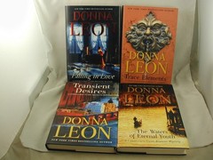Donna Leon 4 Commissario Guido Brunetti Mystery Italian Crime Detective