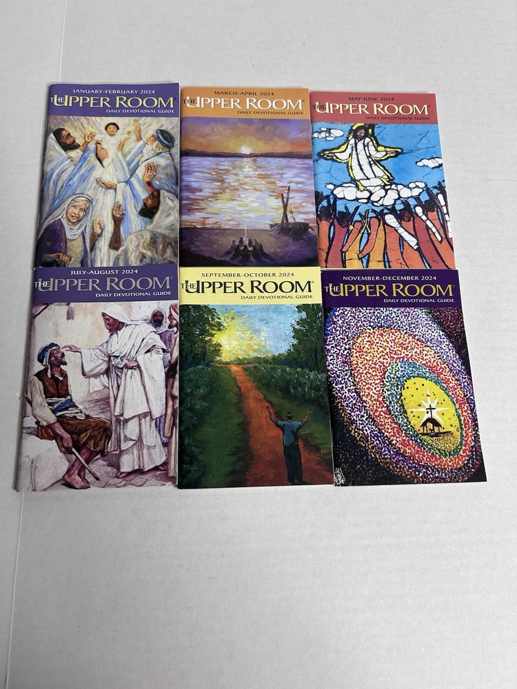 The Upper Room Daily Devotional Guide Full Year 2024 Lot of 6 Jan-Dec COMPLETE