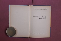 404869 Paul Borchsenius DAVID BEN GURION Colloquium Verlag HC