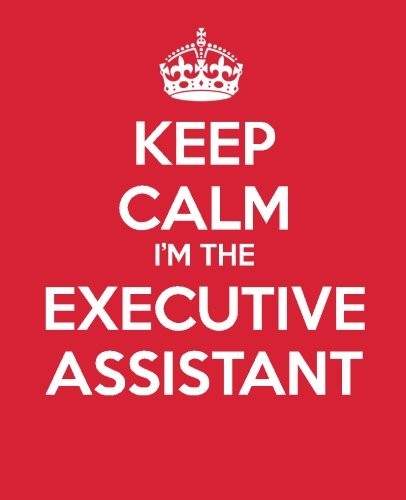 KEEP CALM I’M THE EXECUTIVE ASSISTANT: ULTIMATE ASSISTANT By Blue Icon Studio