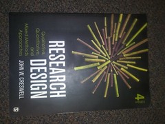 Research Design by John W. Creswell 4th Edition Used Paperback