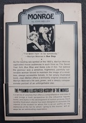 MARILYN MONROE, softcover book, 1974, Joan Mellen, lots of photos
