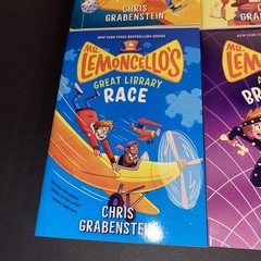 MR. LEMONCELLO’S LIBRARY: BOOKS 1-4 BY CHRIS GRABENSTEIN (BOXED SET) No Poster